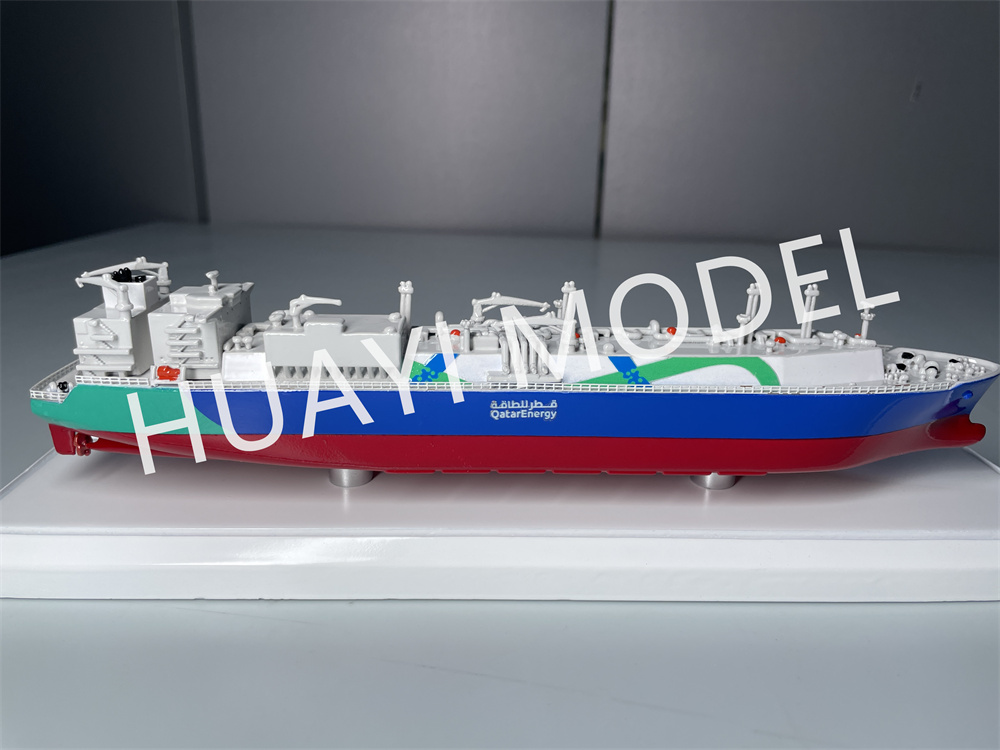 The model made based on the new energy LNG ship of Qatar​.